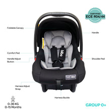 MOON  Bibo Max Carseat -Green