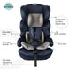 MOON Tolo - Baby/Kids Car seat (Group-1,2,3) - Navy Blue