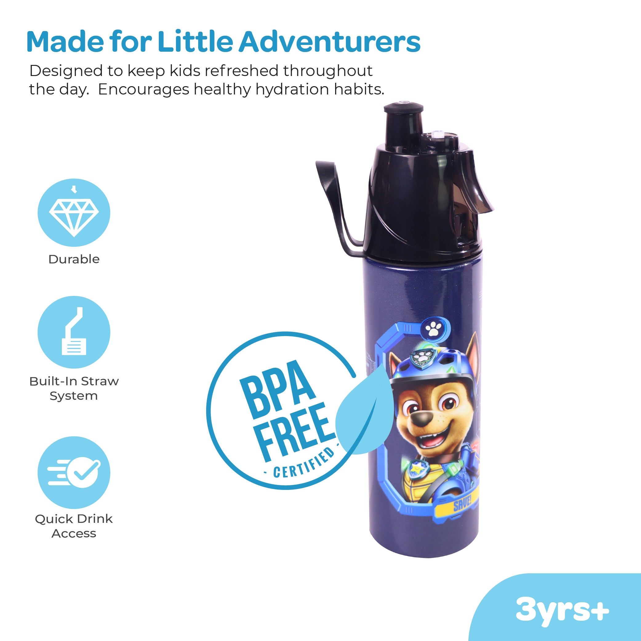 MOON Kids Mist Spray Water Bottle 500ml