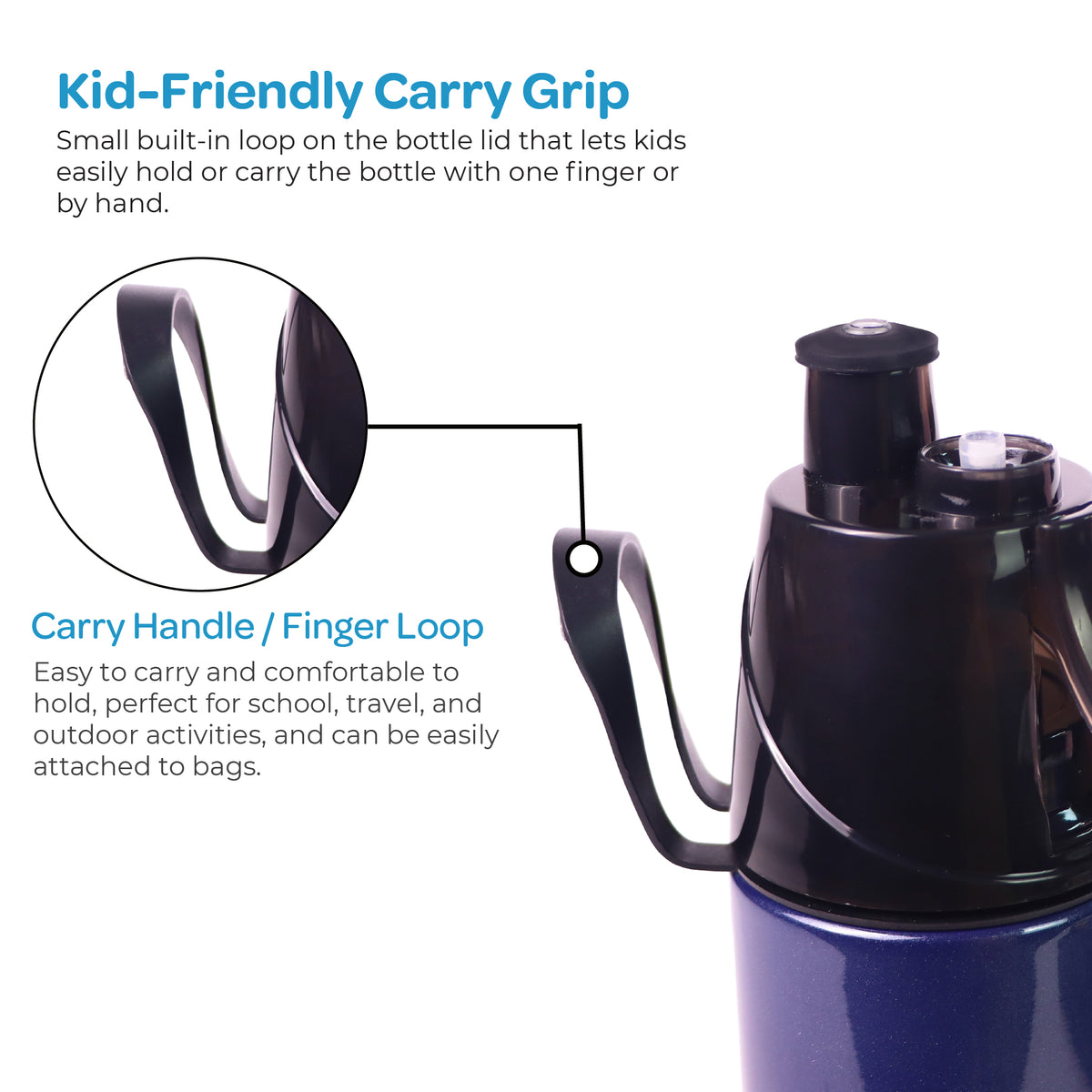 MOON Kids Mist Spray Water Bottle 500ml
