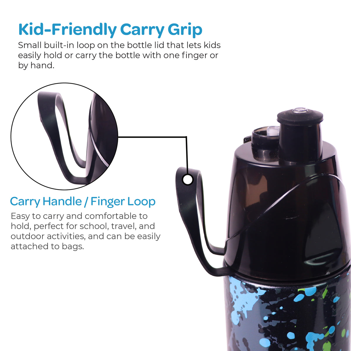 MOON Kids Mist Spray Water Bottle 500ml