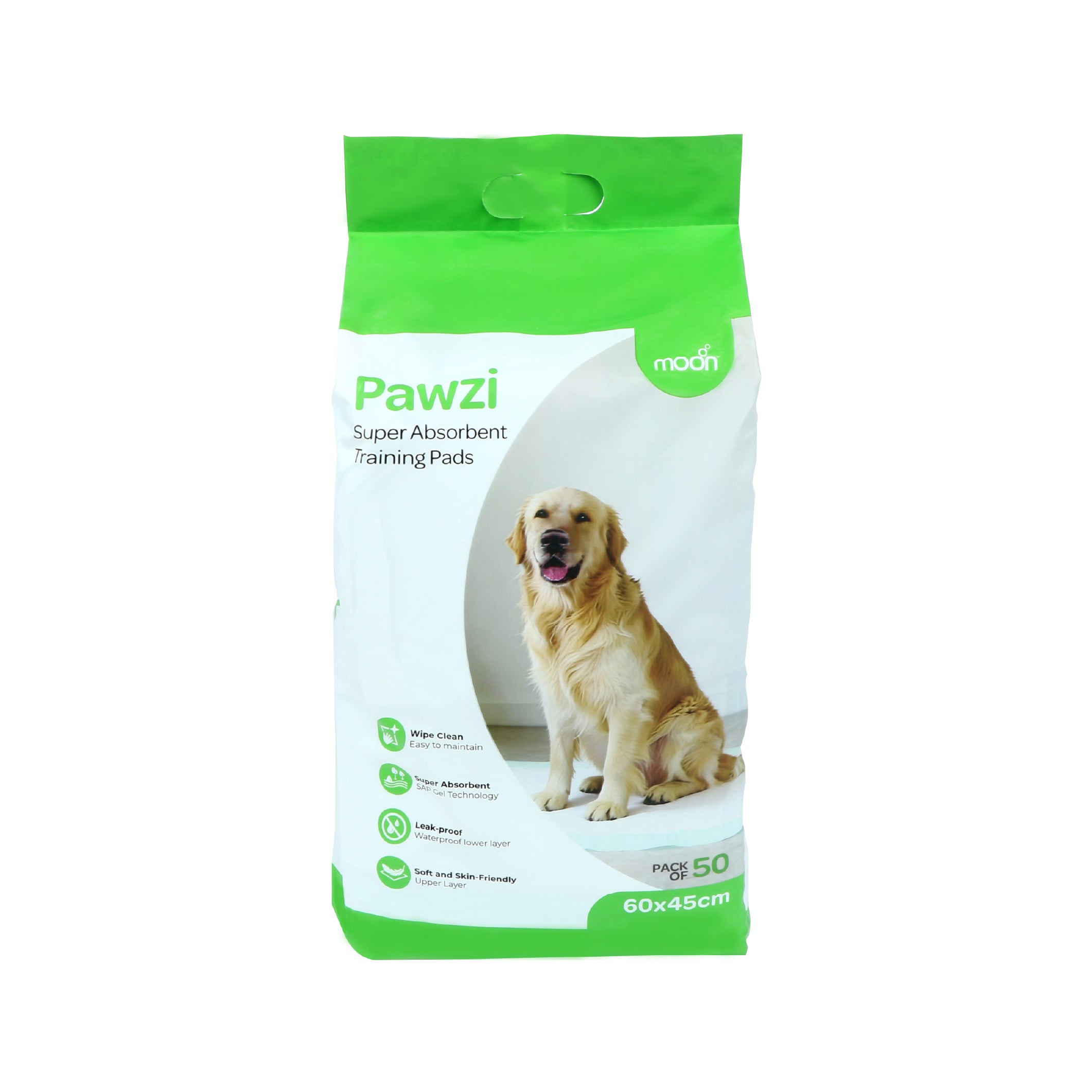 MOON Pawzi Pet Training Pads – Super Absorbent