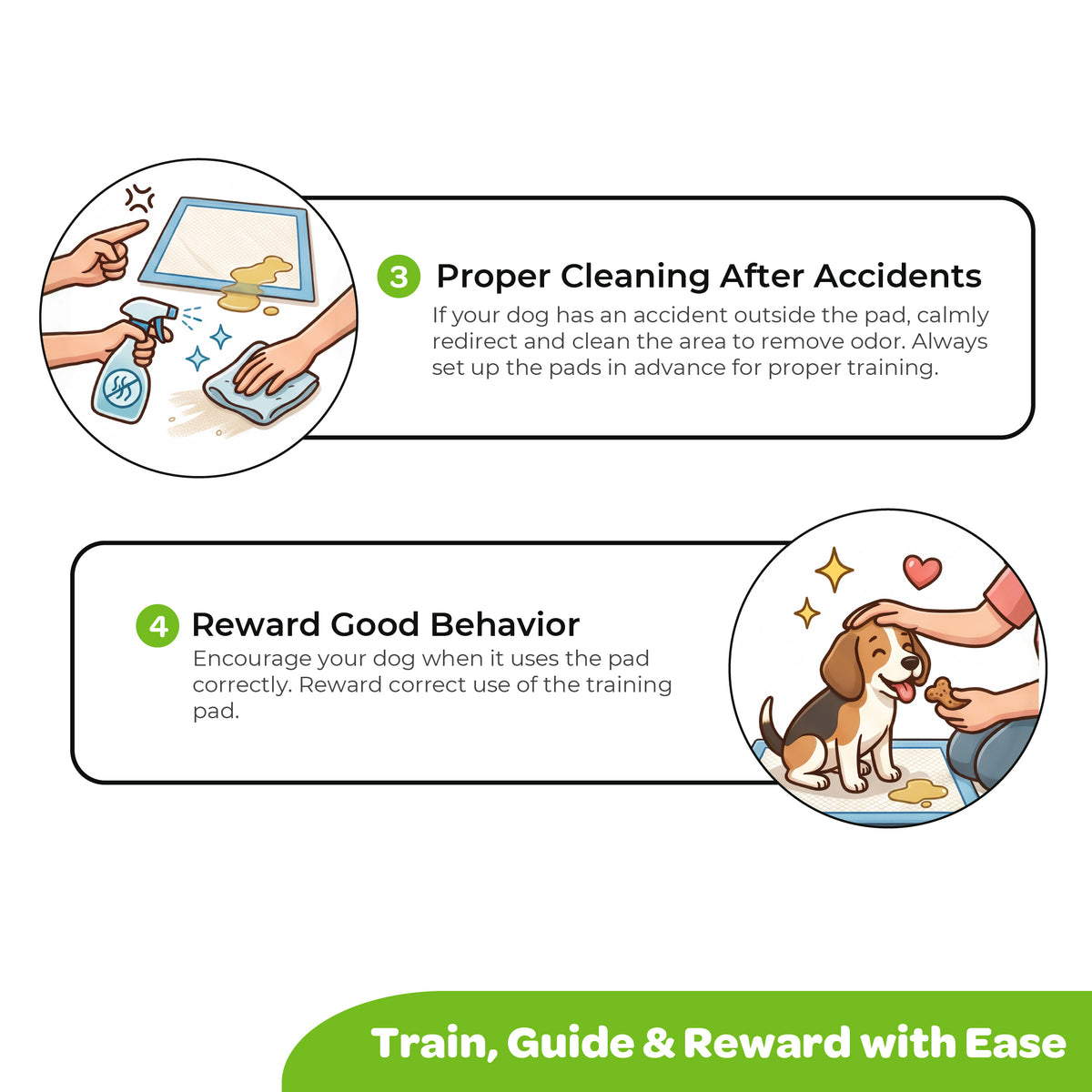MOON Pawzi Pet Training Pads – Super Absorbent