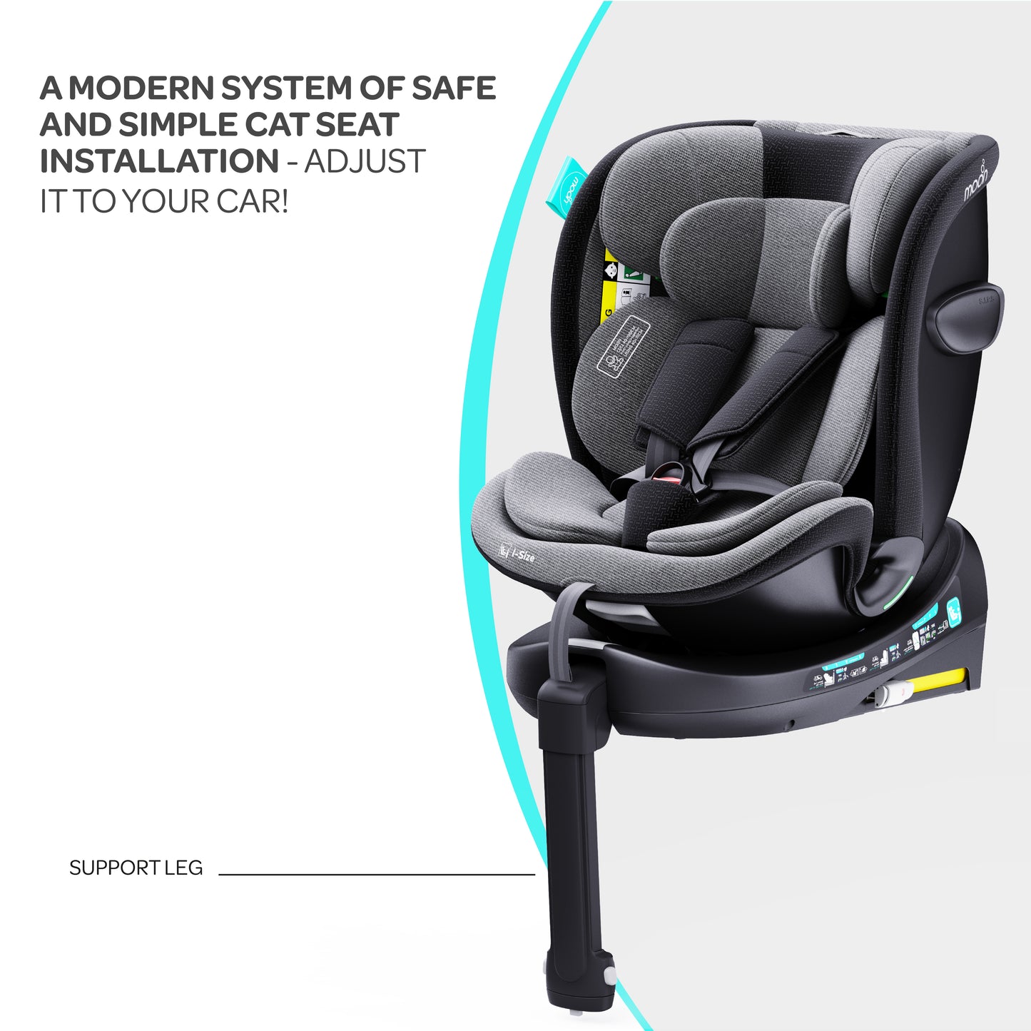 MOON  i-Size 360° Rotating GYRO PRO Plus Car Seat