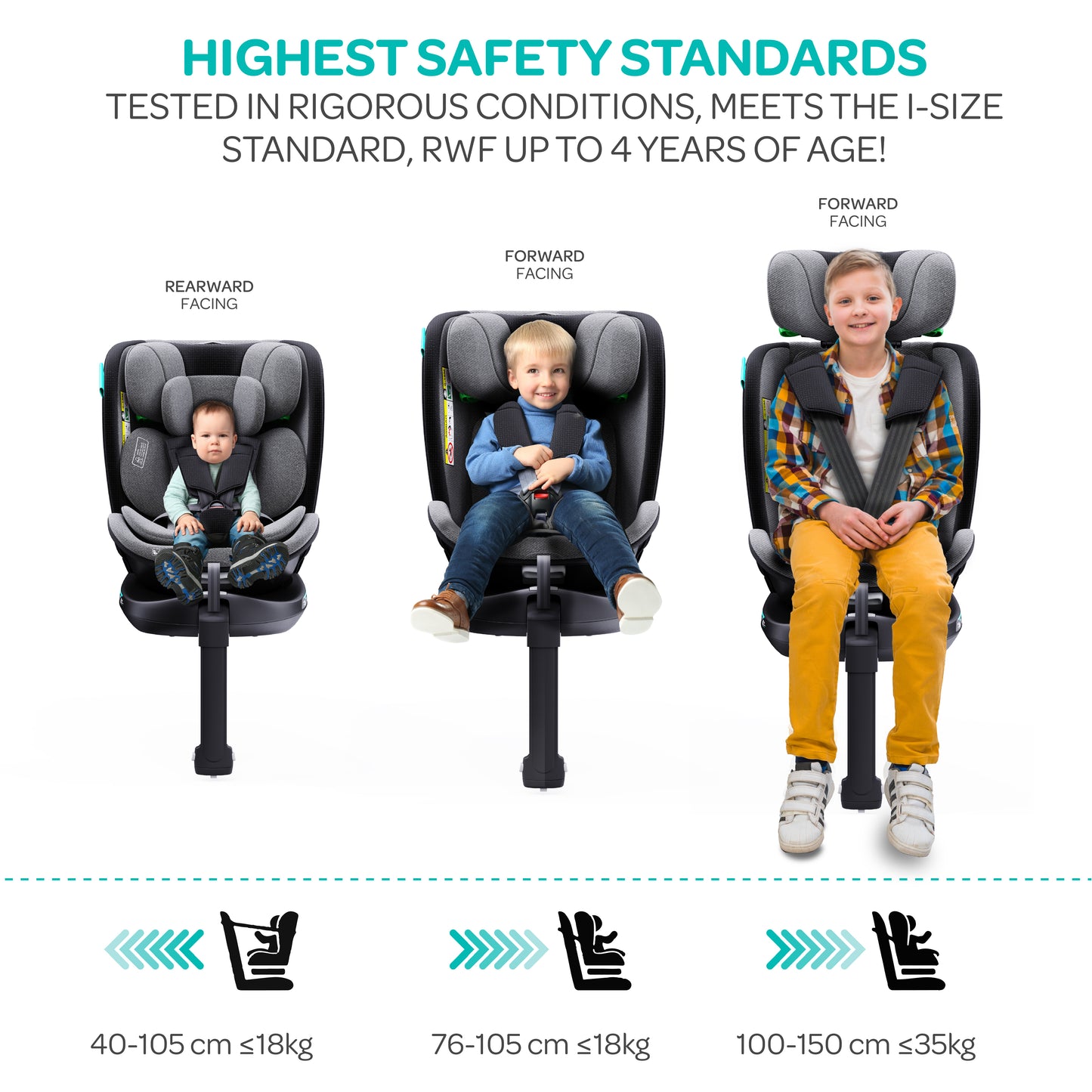 MOON  i-Size 360° Rotating GYRO PRO Plus Car Seat