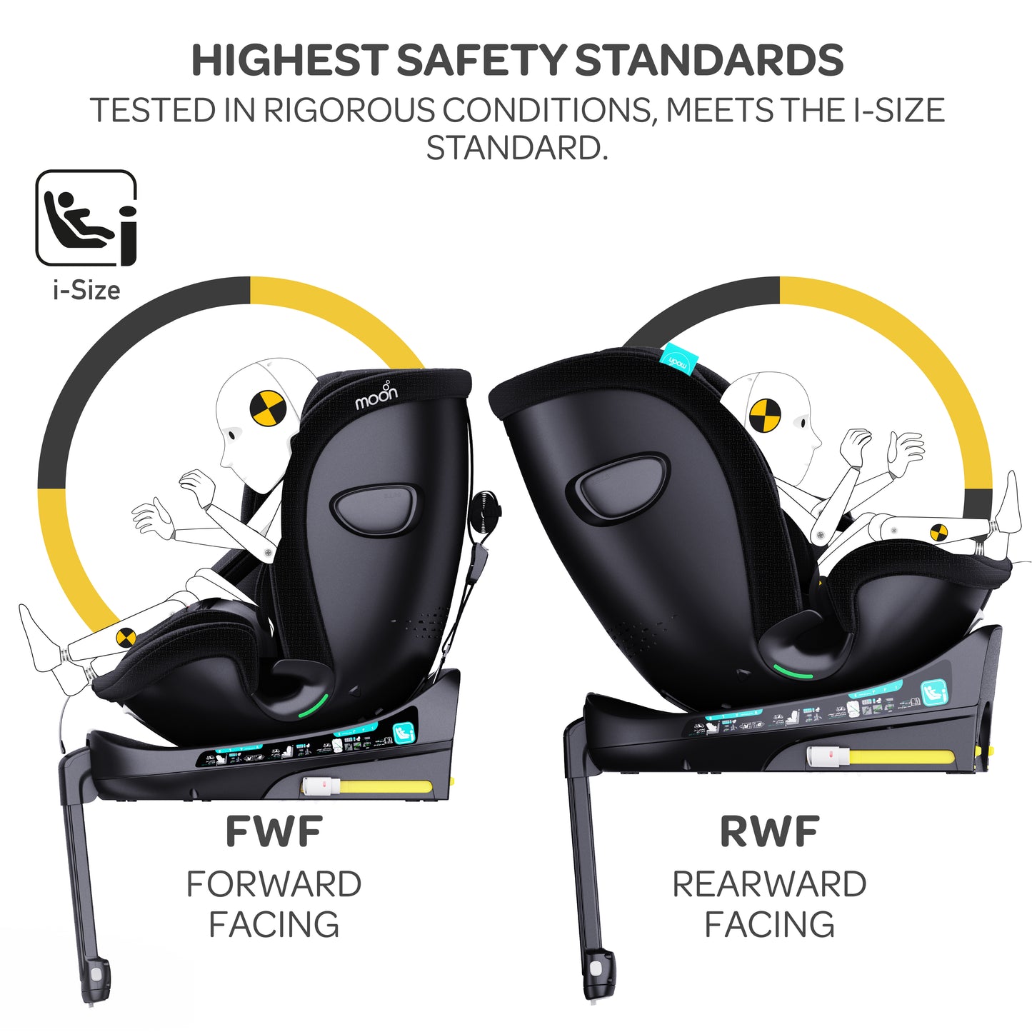 MOON  i-Size 360° Rotating GYRO PRO Plus Car Seat