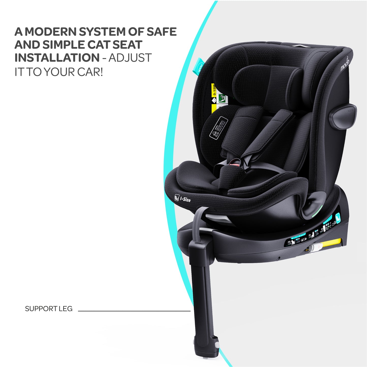 MOON  i-Size 360° Rotating GYRO PRO Plus Car Seat