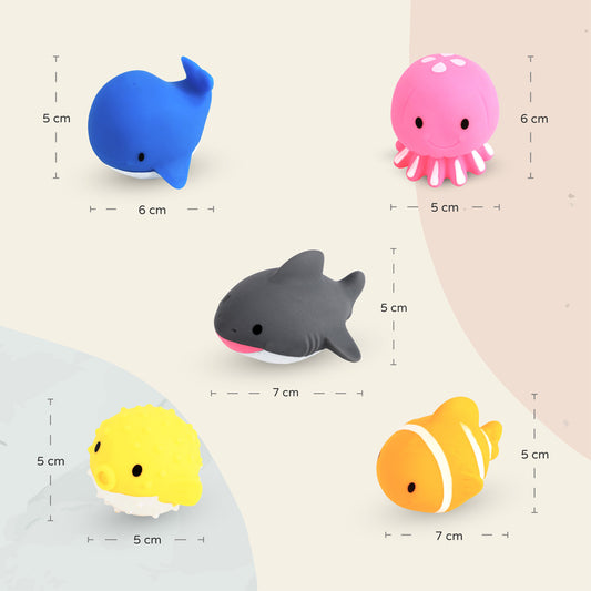MOON Baby bath buddies