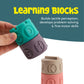 MOON baby alphabet colorful blocks