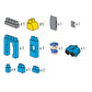 MOON Police Patrol, 15pcs.