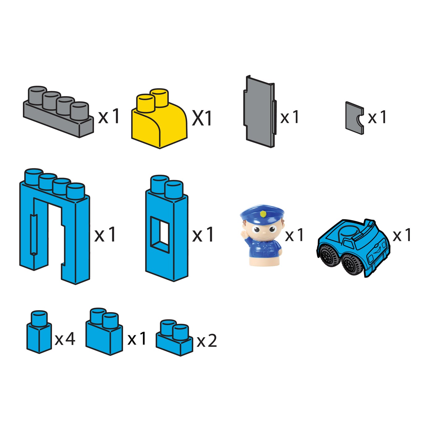 MOON Police Patrol, 15pcs.