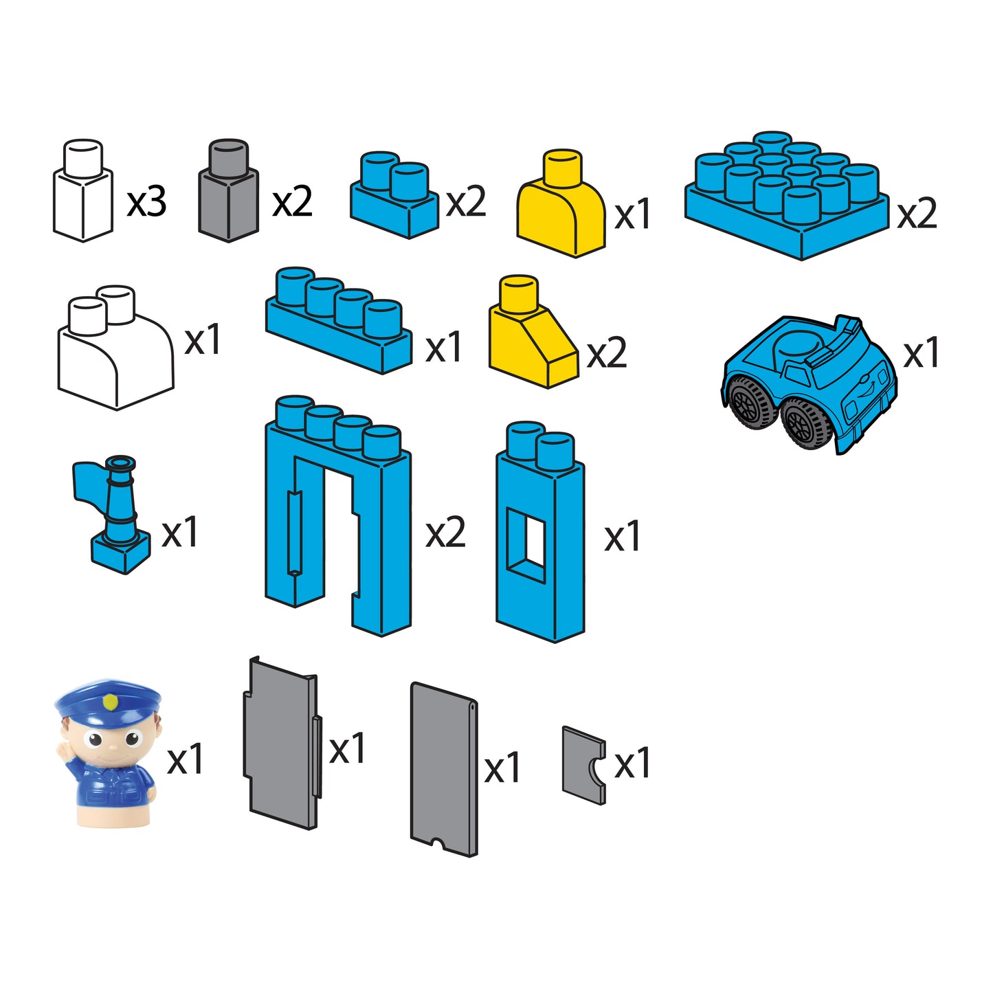 MOON Police Squad, 23pcs.
