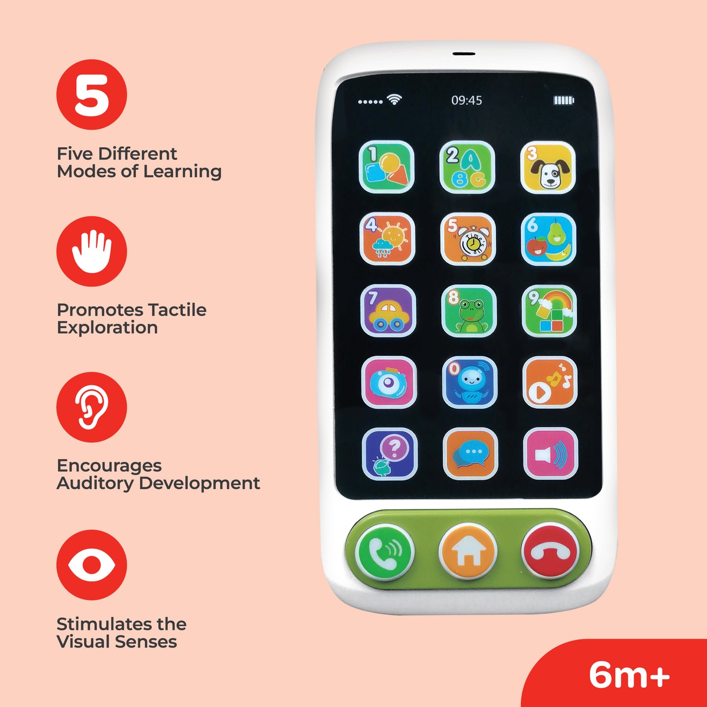 MOON A-Fone Educational and Musical Toy