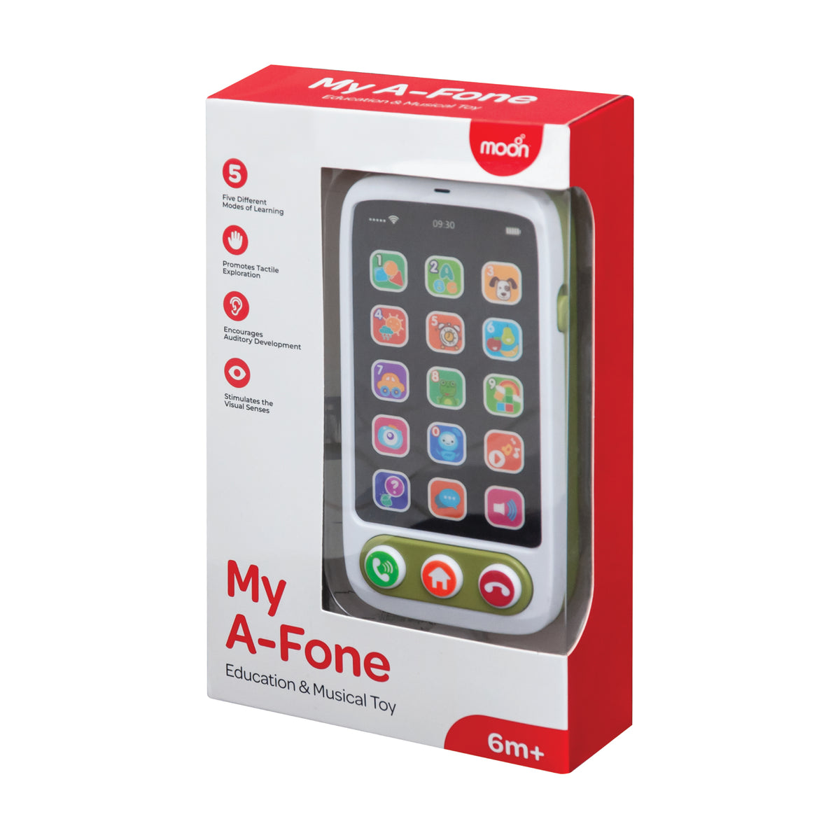 MOON A-Fone Educational and Musical Toy — The Moon Brand product image