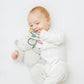 MOON Swing Grey / MOON Organic Sleep Gown Set of 2 (Grey,zig-zag Print) / MOON Foot and Wrist Rattle (Set of 4) / MOON Baby Teether Rattle - Soft Ball
