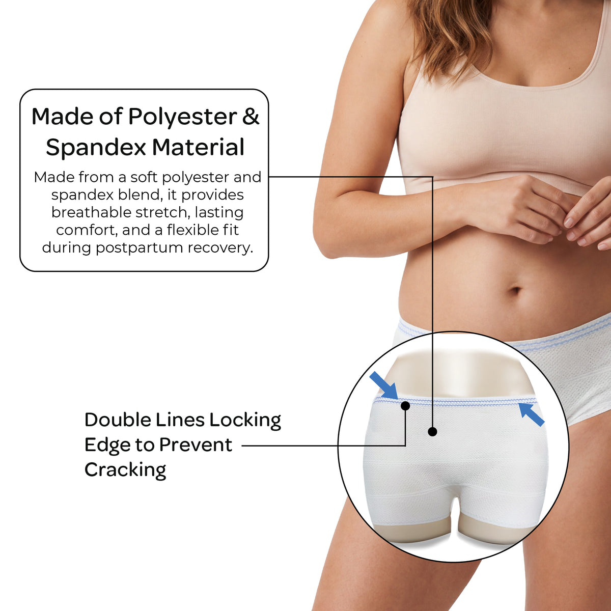 MOON Disposable Postpartum Mesh Panties