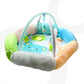 MOON Flower cushion Playmat - Bear and Sheep