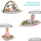 MOON Forest animal play mat- Beige