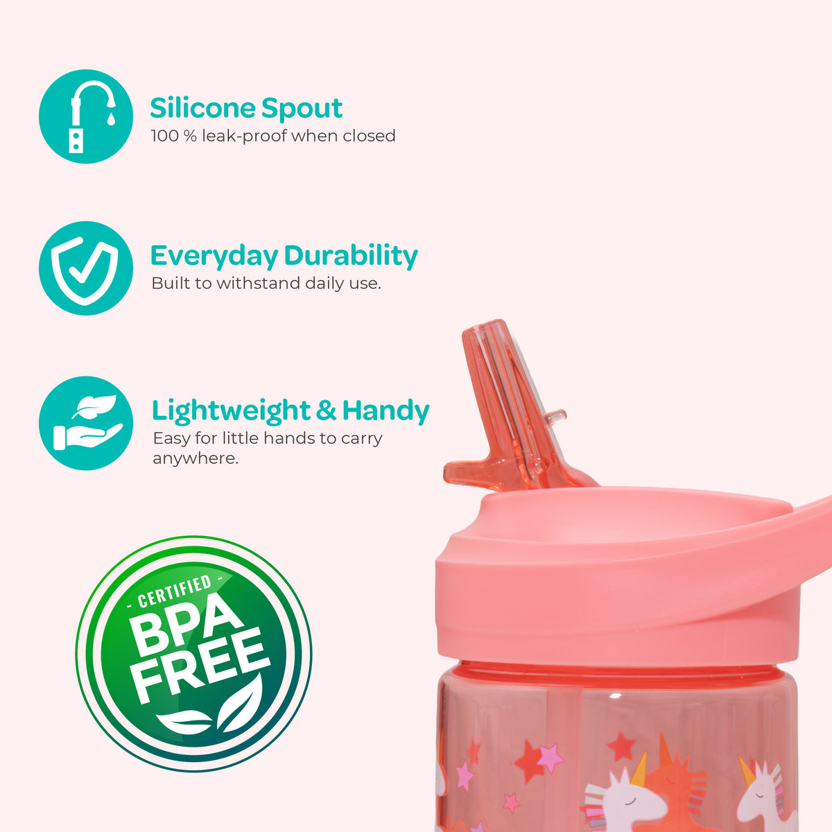 MOON Krazii Buddies Kids Lunchbox & Water Bottle Set