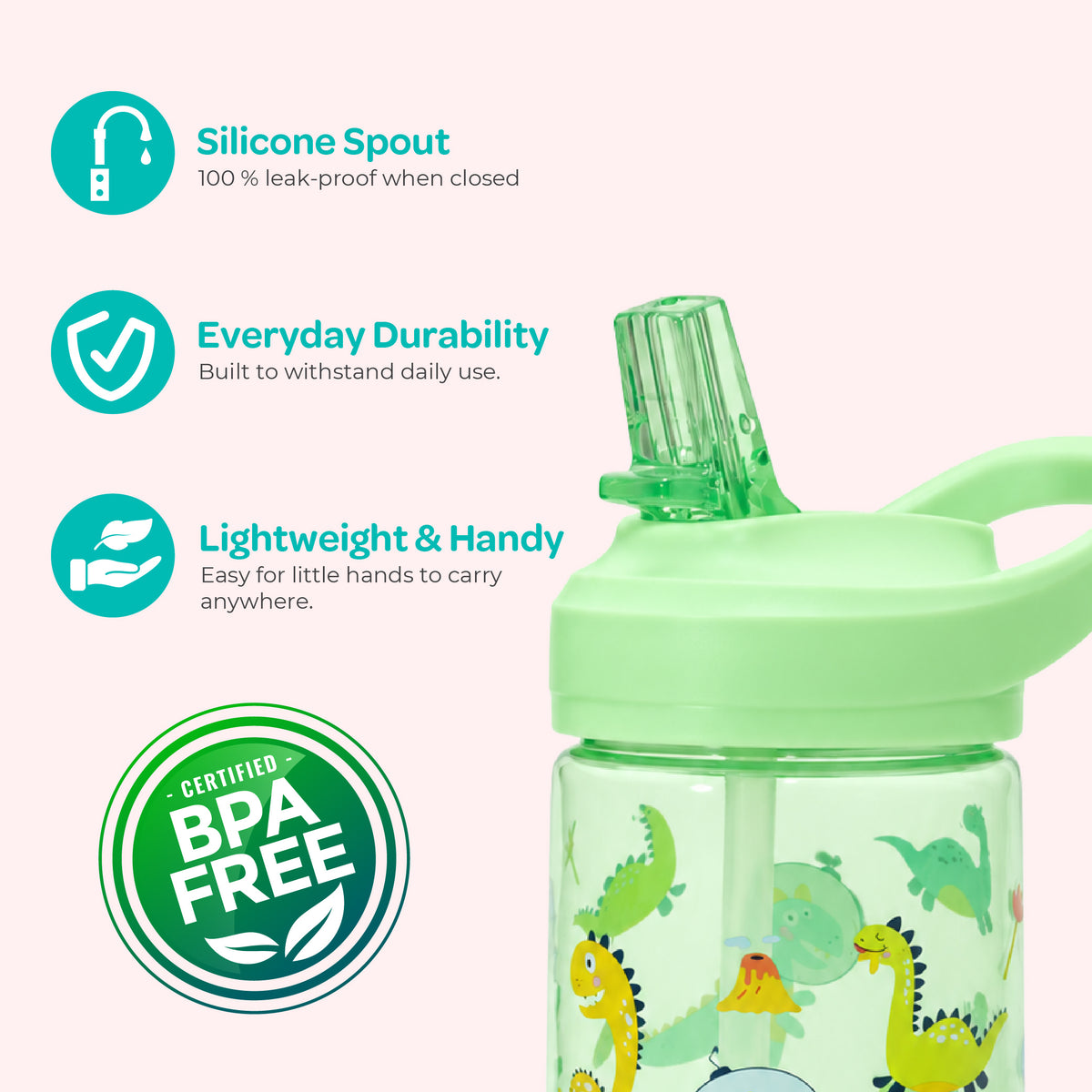 MOON Krazii Buddies Kids Lunchbox & Water Bottle Set