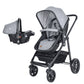 MOON Tres 3 in 1  Travel System-Black