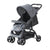 عربة أطفال مون أريا - رمادي فاتح