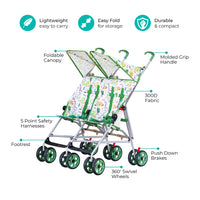 MOON Jet Plus Twin Buggy-Yellow