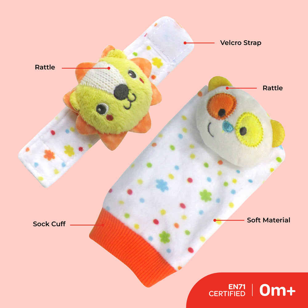 MOON Tiny Tots Foot Rattle