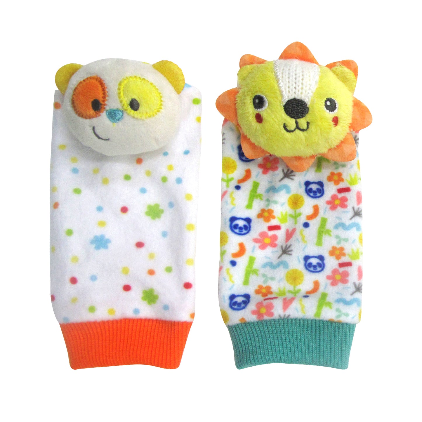 MOON Swing Circle / MOON Organic Sleep Gown Set of 2 (Grey and Zigzag Print) / MOON Tiny Tots Foot Rattle / MOON Baby Teether Rattle - Soft Ball