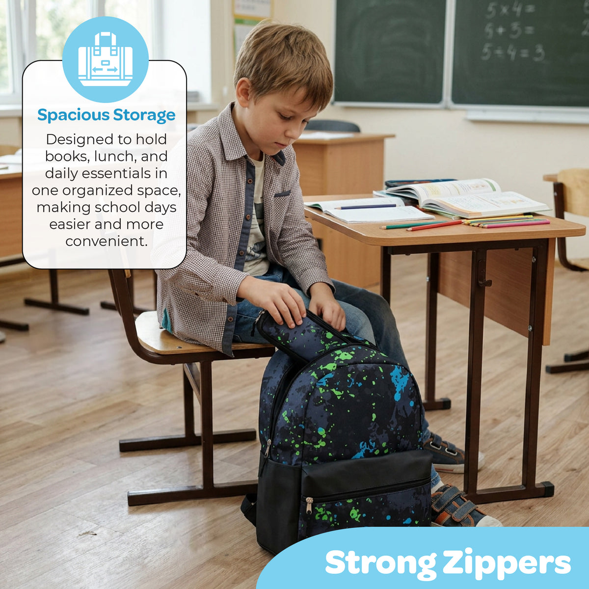 MOON  3 in 1 Kids Backpack Set