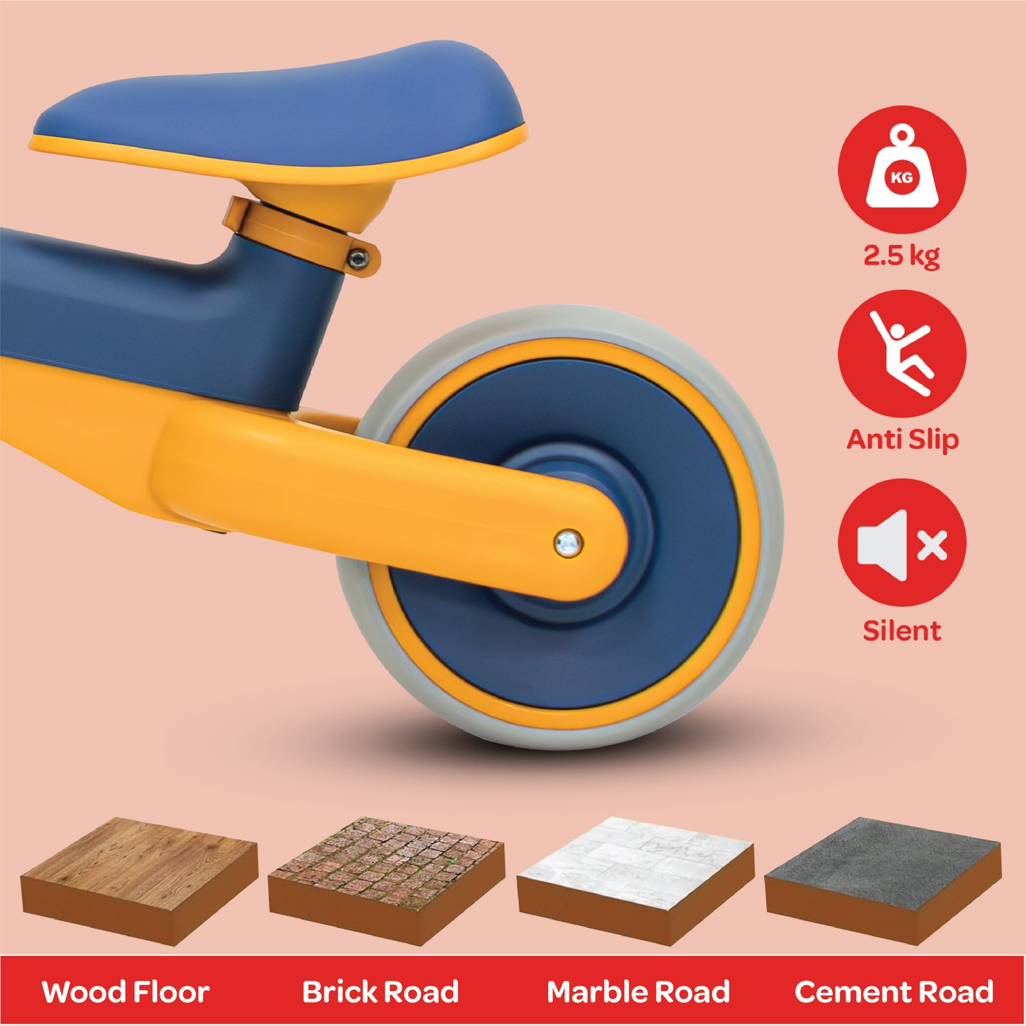 MOON Little Marvel Baby Balance Bikes