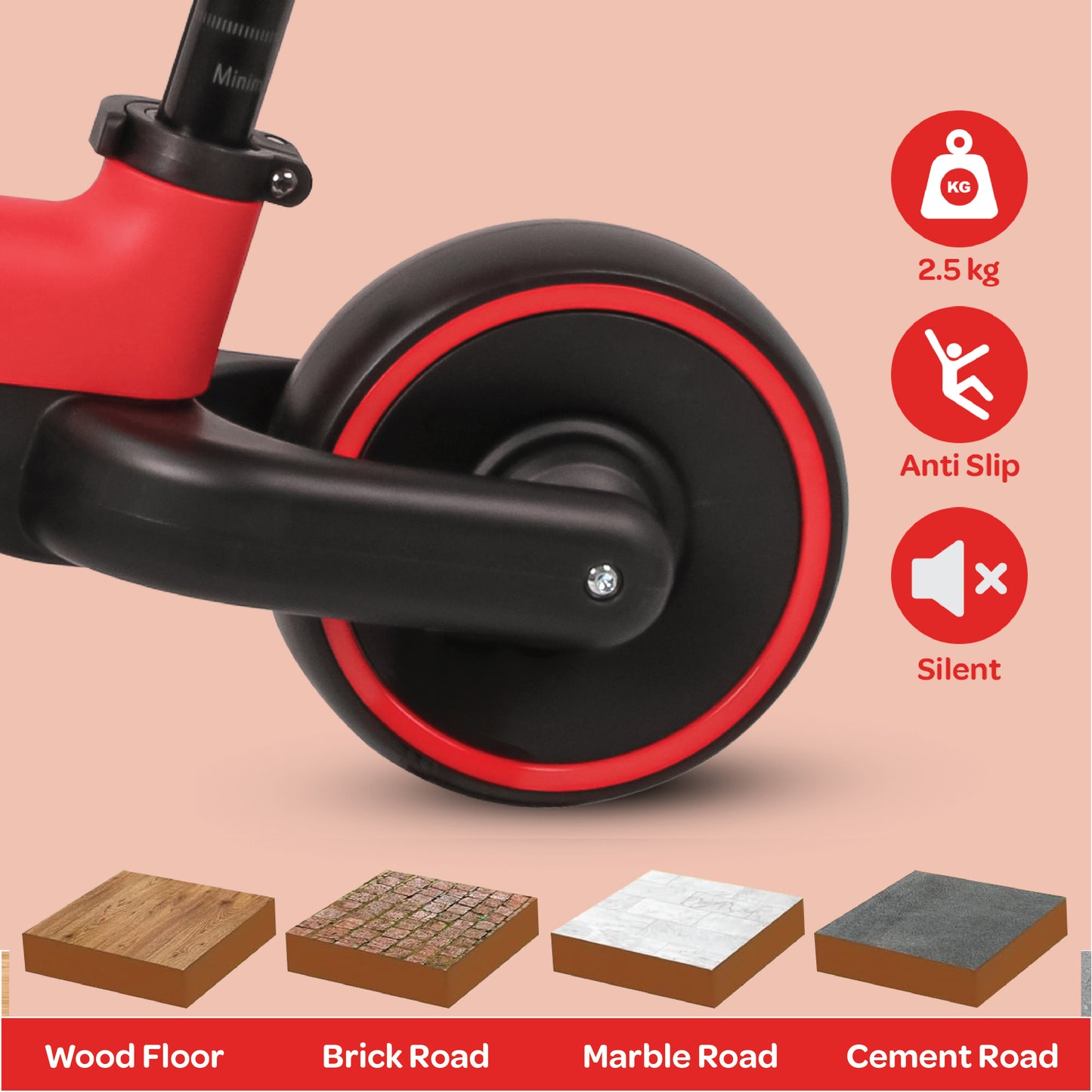 MOON Little Marvel Baby Balance Bikes
