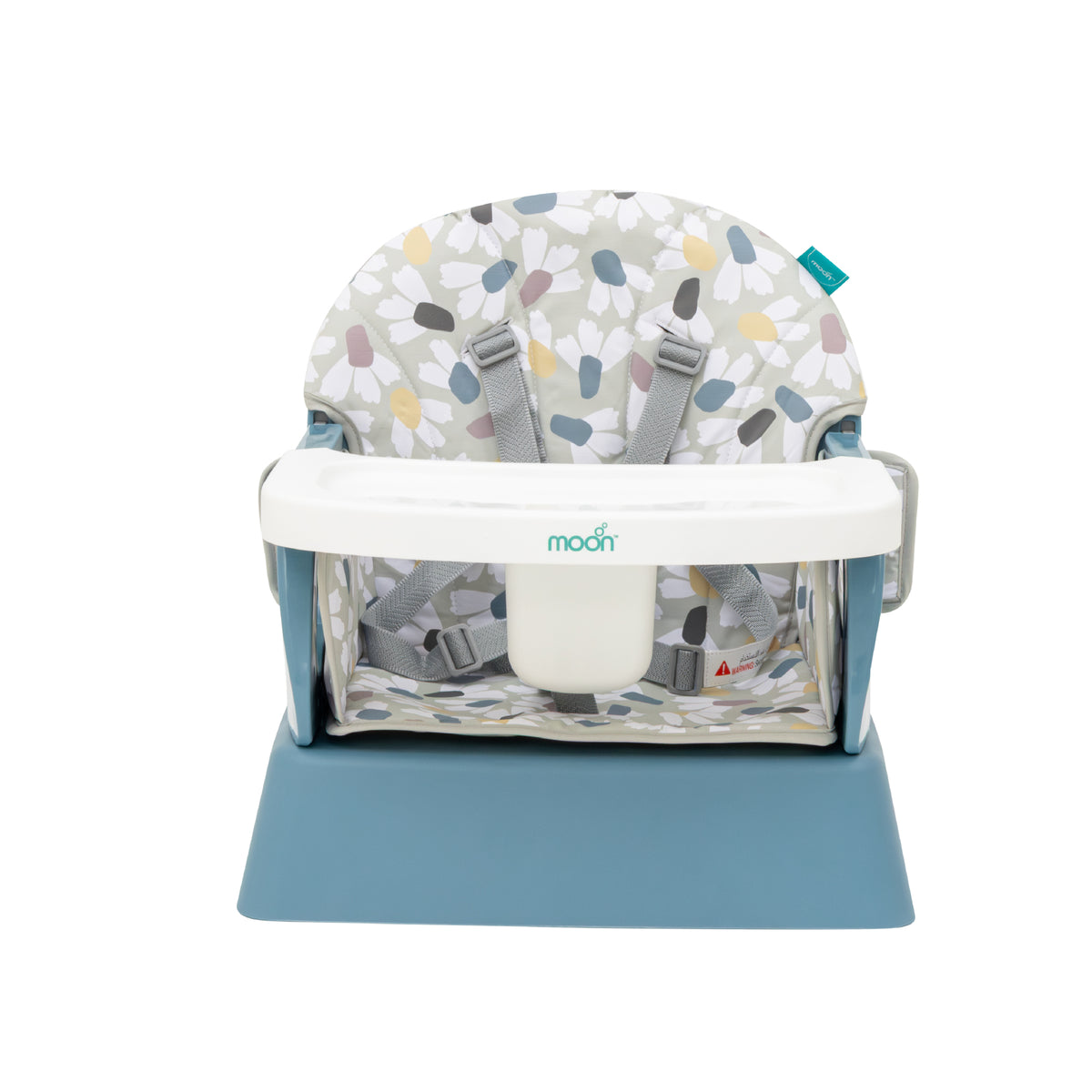 The Moon Brand 5-in-1 Convertible -Highchair-Booster-Dining Chai-: Stylish, Space-Saving, and Safe Dining Solution for Babies and Kids-6m to 3yrs upto 15kgs - Beige