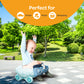 MOON Travel Baby Potty Seat (Blue) / MOON Disposable Toilet Seat Cover (Dino, 66 x 63 cm)