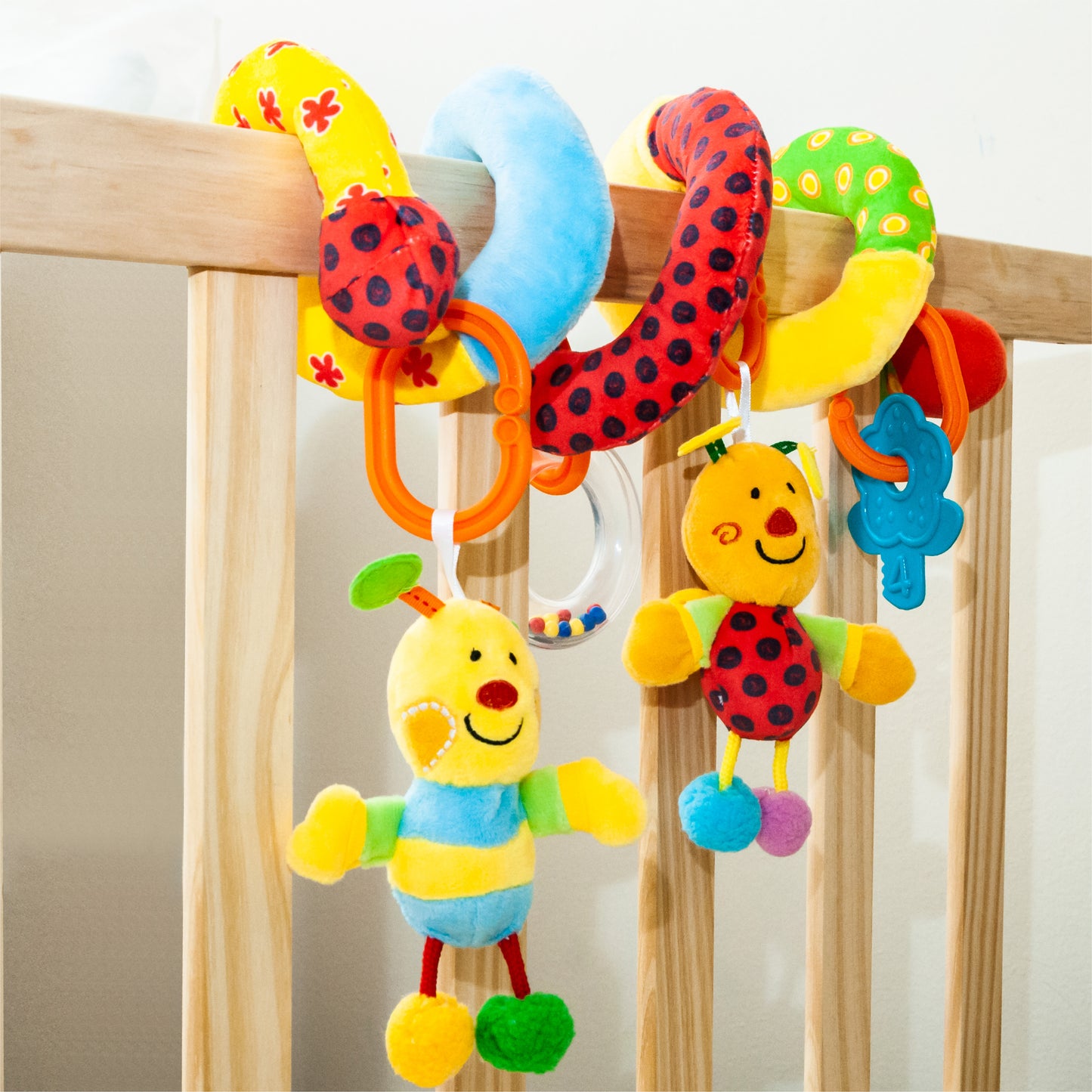 MOON Spiral Activity Toy - Animals