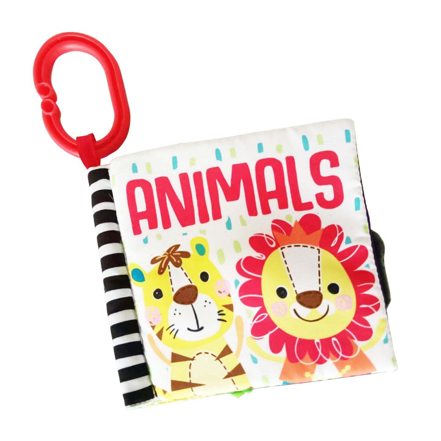 MOON Perky Playmat (Jungle) / MOON Organic Feeding Nursing Pillow (White, Organic Fabric) / MOON Soft Cloth Book (Animals)