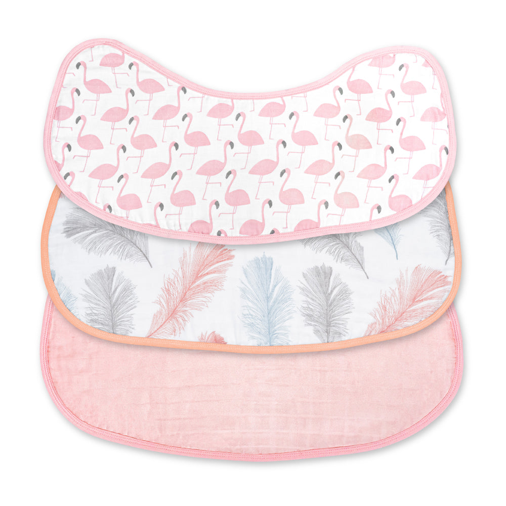 MOON Organic Burpy Cloth. (8 Layer)-Bear, Forest,& grey