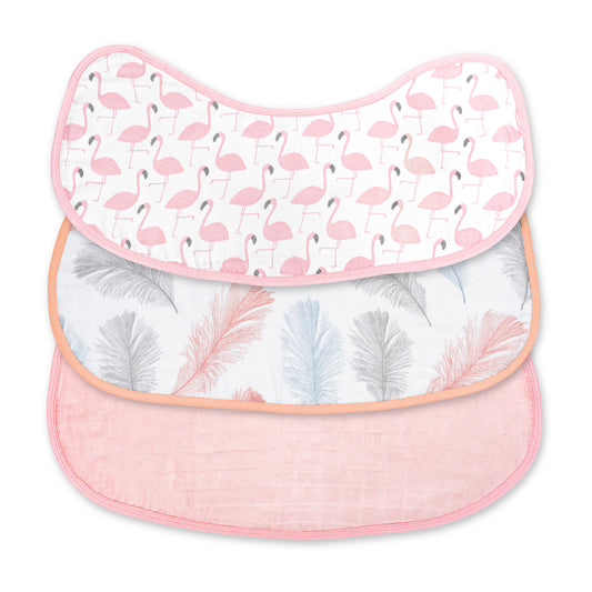 MOON Organic Burpy Cloth. (8 Layer)-Bear, Forest,& grey