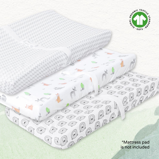 MOON Changing pad sheets 3 IN 1 PACK