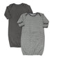 MOON Swing Circle / MOON Organic Sleep Gown Set of 2 (Grey and Zigzag Print) / MOON Tiny Tots Foot Rattle / MOON Baby Teether Rattle - Soft Ball