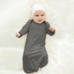MOON Swing Circle / MOON Organic Sleep Gown Set of 2 (Grey and Zigzag Print) / MOON Tiny Tots Foot Rattle / MOON Baby Teether Rattle - Soft Ball