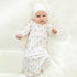 MOON Organic Sleep gown set of 2, Orange and Forest Print