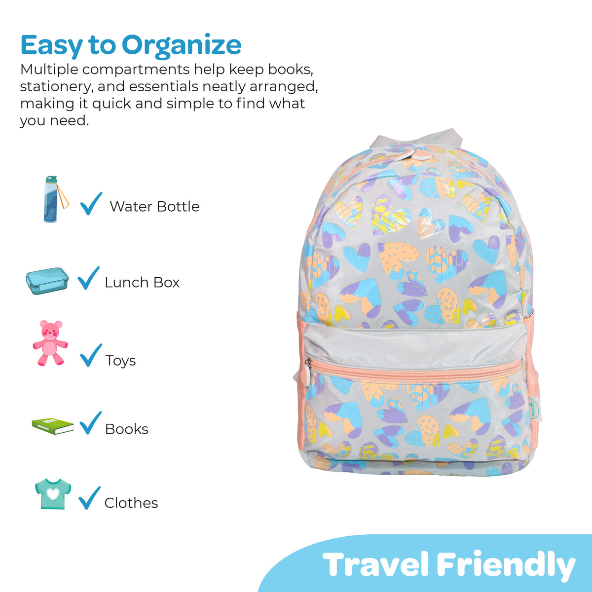 MOON  3 in 1 Kids Backpack Set