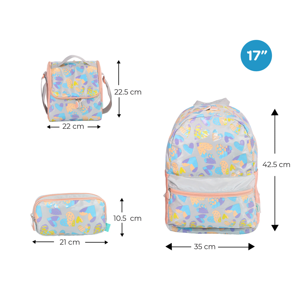 MOON  3 in 1 Kids Backpack Set