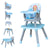 MOON 6 in 1 High Chair-Grey