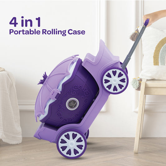 MOON Ice Cream Cart- 69 Pcs ,Pretend Play Truck Toys For Kids