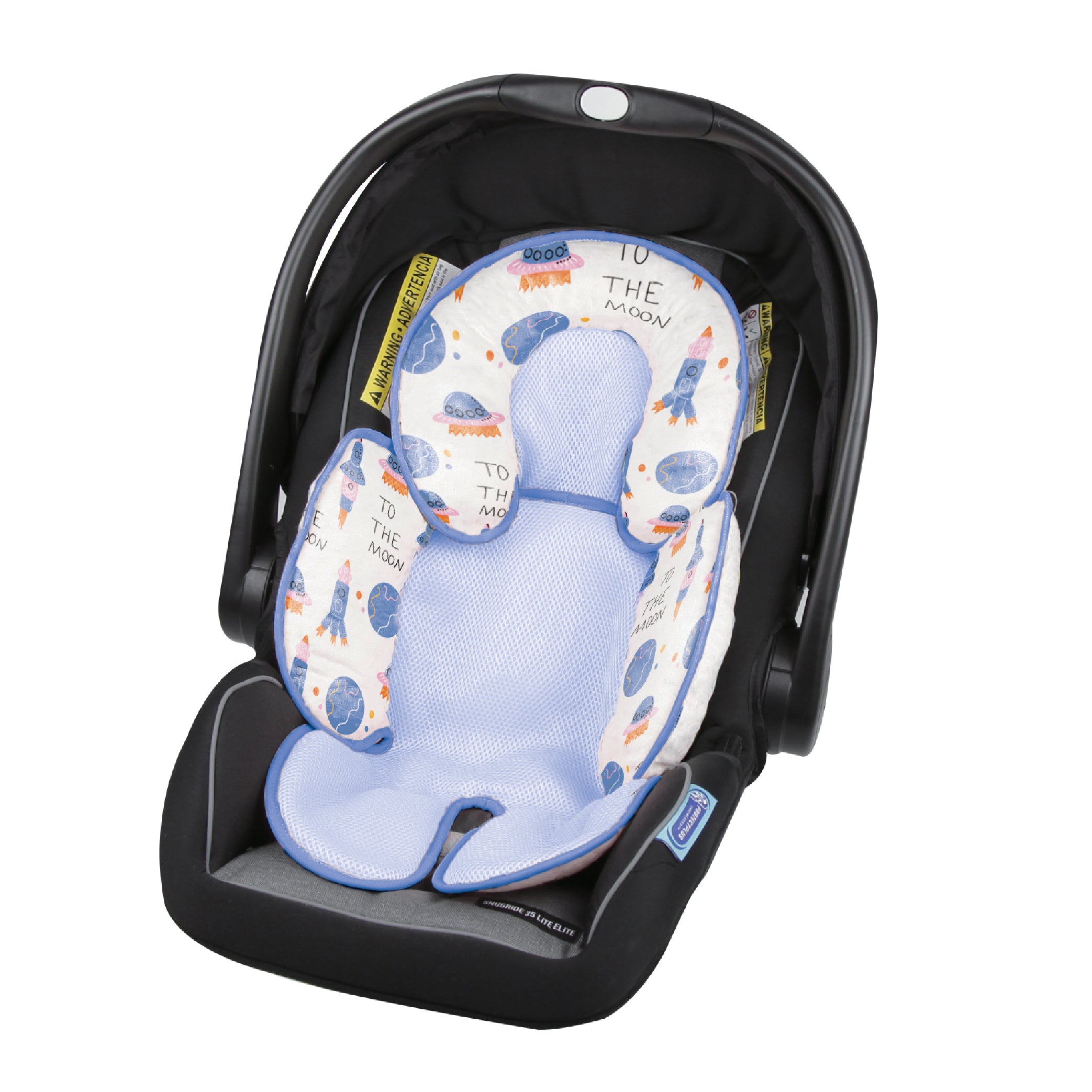 MOON Body Support Cushion-Car seat Pad Seat Warm Pad-Washable support pillow for new-born-Rockets