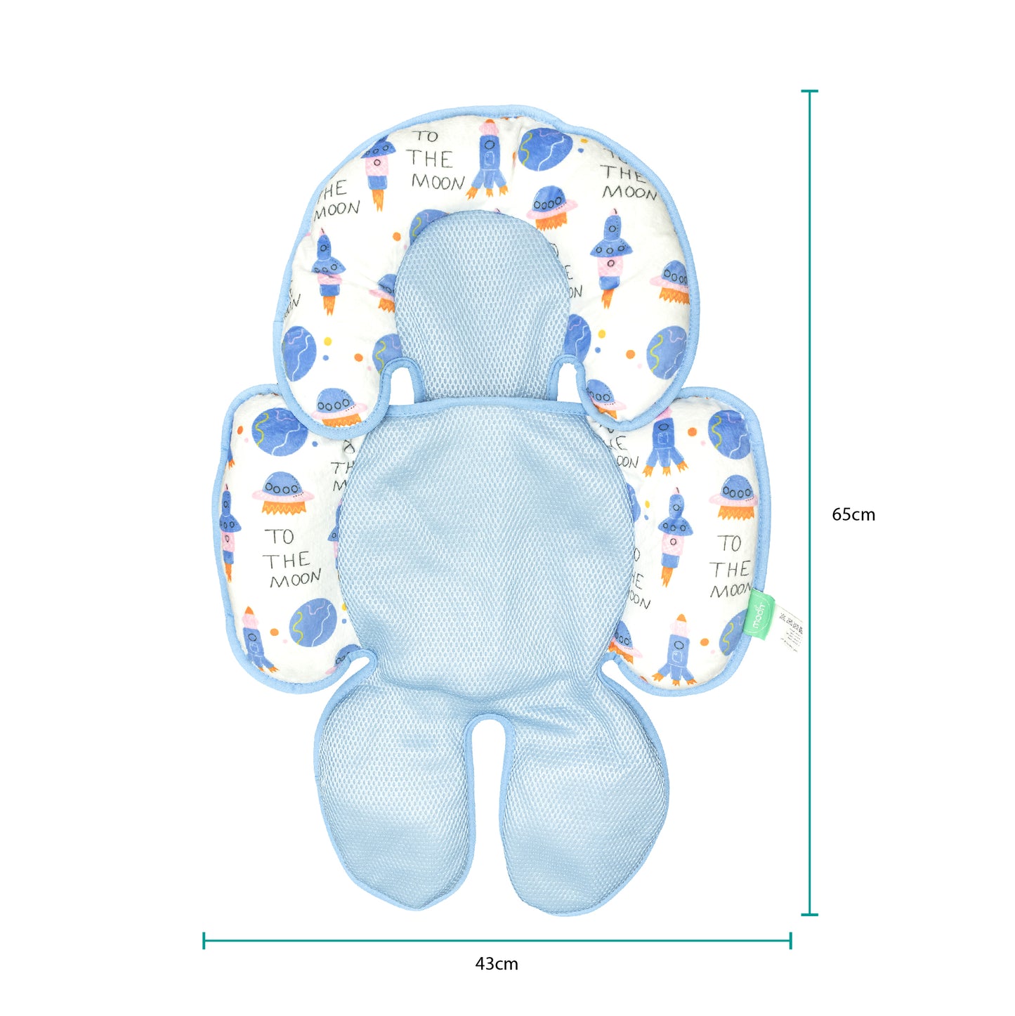 MOON Body Support Cushion-Car seat Pad Seat Warm Pad-Washable support pillow for new-born-Rockets