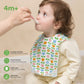 MOON Disposable baby bibs- Flowers (24 x 35 cm)