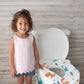 MOON Baby Potty Hippo with PU Cushion (Pink) / MOON Disposable Toilet Seat Cover (Dino, 66 x 63 cm)